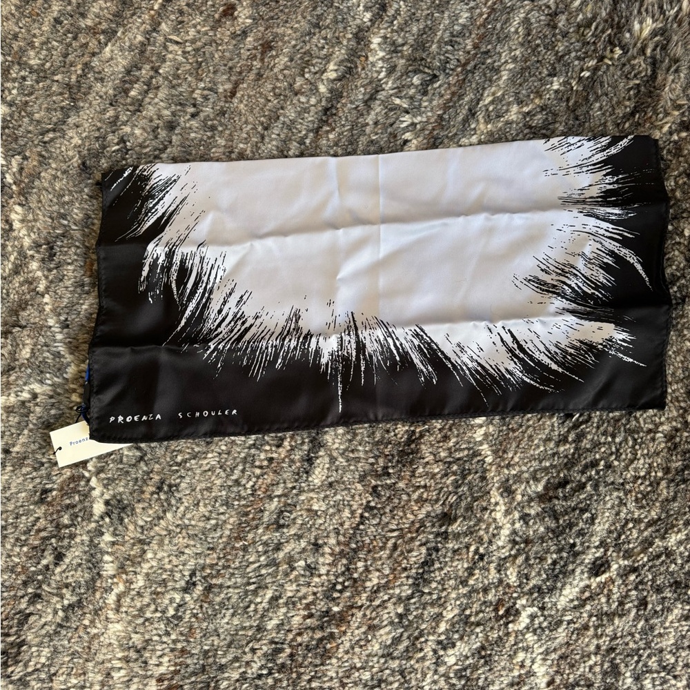 Proenza Schouler Black and purple Scarf